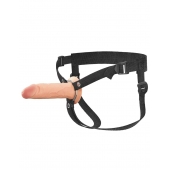 Полый страпон на ремнях 6’’ Hollow Silicone Strap-on - Pipedream - купить с доставкой в Арзамасе
