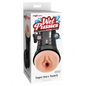 Мастурбатор-вагина в колбе Super Juicy Snatch - Pipedream - в Арзамасе купить с доставкой