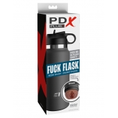 Смуглый мастурбатор-вагина в корпусе-бутылке F*ck Flask - Pipedream - в Арзамасе купить с доставкой