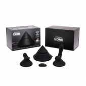 Конусный вибромассажер Cowgirl Cone с 2 насадками - CowGirl - купить с доставкой в Арзамасе