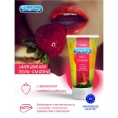 Интимная гель-смазка Shefox «Сладкая клубника» - 50 мл. - Shefox - купить с доставкой в Арзамасе