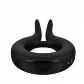 Черное эрекционное кольцо Marry Me Rechargeable Vibrating Cockring - Adrien Lastic - в Арзамасе купить с доставкой