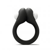 Черное эрекционное кольцо Zippy Vibrating Ring With Bullet - Adrien Lastic - в Арзамасе купить с доставкой