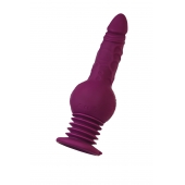 Фиолетовая мини-машина для секса Striker с пультом ДУ - 23,5 см. - ToyFa - купить с доставкой в Арзамасе