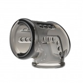 Дымчатая насадка на пенис и мошонку - Baile - в Арзамасе купить с доставкой