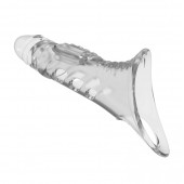 Прозрачная насадка на пенис - 22 см. - Baile - в Арзамасе купить с доставкой