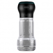 Набор PowerBlow   Feel Pocket Stroker Crystal: мастурбатор и интерактивная насадка - Kiiroo - в Арзамасе купить с доставкой