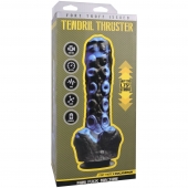 Черно-синяя мини-машина на присоске Tendril Thruster - 21,6 см. - Doc Johnson - купить с доставкой в Арзамасе
