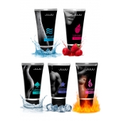 Набор из 5 лубрикантов JUJU (увлажняющий, Hot+, Long, Anal, малина) - JuJu - купить с доставкой в Арзамасе Набор из 5 лубрикантов JUJU (увлажняющий, Hot+, Long, Anal, малина) - JuJu - купить с доставкой в Арзамасе