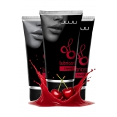 Набор из 3 съедобных лубрикантов JUJU со вкусом вишни - JuJu - купить с доставкой в Арзамасе
