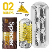 Мастурбатор Tenga Spinner DX 02 Bumps - Tenga - в Арзамасе купить с доставкой