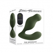 Вибромассажер простаты The Sergeant цвета хаки - Zero Tolerance - в Арзамасе купить с доставкой