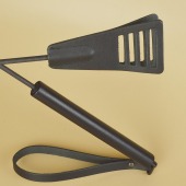 Черный кожаный стек «Сириус» - 60 см. - Sitabella - купить с доставкой в Арзамасе