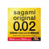 Презерватив увеличенного размера Sagami Original 0.02 XL-size - 1 шт. - Sagami - купить с доставкой в Арзамасе