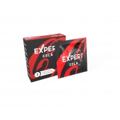 Презервативы с ароматом колы Expert Cola - 3 шт. - Expert - купить с доставкой в Арзамасе