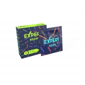 Светящиеся в темноте презервативы Expert Neon - 3 шт. - Expert - купить с доставкой в Арзамасе