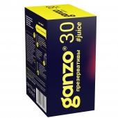 Ароматизированные презервативы Ganzo Juice - 30 шт. - Ganzo - купить с доставкой в Арзамасе