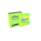 Ультратонкие презервативы Expert Invisible - 3 шт. - Expert - купить с доставкой в Арзамасе