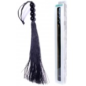 Черная силиконовая плеть - 37 см. - Boys of Toys - купить с доставкой в Арзамасе