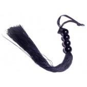 Черная силиконовая плеть - 37 см. - Boys of Toys - купить с доставкой в Арзамасе