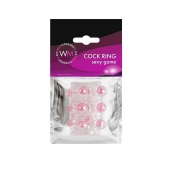 Прозрачная сквозная насадка на пенис с цветными шариками - Erowoman-Eroman - в Арзамасе купить с доставкой