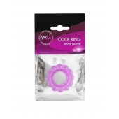 Лиловое эрекционное кольцо с 2 рядами стимулирующих шариков - Erowoman-Eroman - в Арзамасе купить с доставкой