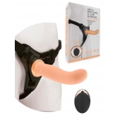 Женский вибрострапон со съемной насадкой и пультом ДУ - Erokay - купить с доставкой в Арзамасе