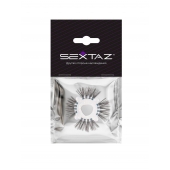 Эластичное эрекционное кольцо с черными «ресничками» - Sextaz - в Арзамасе купить с доставкой