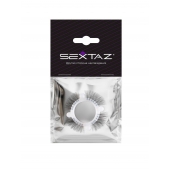 Эластичное кольцо с «ресничками» и 4 шариками - Sextaz - в Арзамасе купить с доставкой