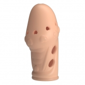 Телесная насадка на пенис Booker - 8 см. - Baile - в Арзамасе купить с доставкой