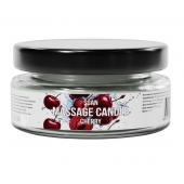 Массажная свеча «Спелая вишня» - 50 мл. - SGAN - купить с доставкой в Арзамасе