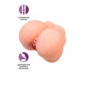 Реалистичный мастурбатор в форме попки с 2 любовными входами - No Name - в Арзамасе купить с доставкой