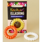 Цветное рельефное эрекционное кольцо Ellasring - Sitabella - в Арзамасе купить с доставкой