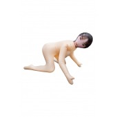 Телесная надувная секс-кукла в позиции догги-стайл - NMC - в Арзамасе купить с доставкой