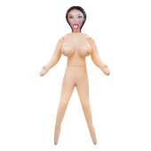 Телесная надувная секс-кукла с пышным бюстом - NMC - в Арзамасе купить с доставкой