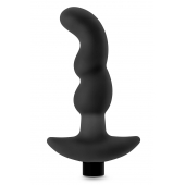 Черный вибромассажер простаты Prostate Massager 03 - 15,2 см. - Blush Novelties - в Арзамасе купить с доставкой