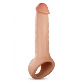 Телесная насадка-удлинитель Thrive 8.75 Inch Realistic Penis Extender Sleeve - 22,2 см. - Blush Novelties - в Арзамасе купить с доставкой