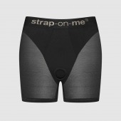 Трусики-шорты для фиксации насадок Strap-on-me Harness Lingerie Halo - size XL - Strap-on-me - купить с доставкой в Арзамасе