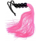 Розовая силиконовая плеть - 35,5 см. - Boys of Toys - купить с доставкой в Арзамасе