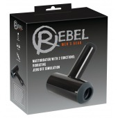 Черный мастурбатор с удобной ручкой Masturbator with 2 Functions - Orion - в Арзамасе купить с доставкой