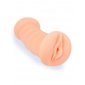 Телесный двусторонний мастурбатор с вибропулей и эрекционными кольцами в комплекте - Sexy Girl - в Арзамасе купить с доставкой