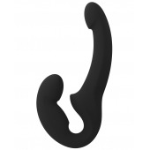 Черный безремневой страпон Share Lite - Fun Factory - купить с доставкой в Арзамасе