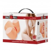 Телесный мастурбатор Liora с 2 любовными тоннелями - Baile - в Арзамасе купить с доставкой