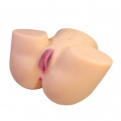 Телесный мастурбатор Liora с 2 любовными тоннелями - Baile - в Арзамасе купить с доставкой