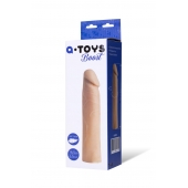 Реалистичная насадка с ярко выраженной головкой - 16,5 см. - A-toys - в Арзамасе купить с доставкой