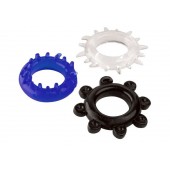 Набор из 3 разноцветных эрекционных колец - A-toys - в Арзамасе купить с доставкой