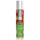Смазка с ароматом тропических фруктов JO Flavored Tropical Passion - 30 мл. - System JO - купить с доставкой в Арзамасе