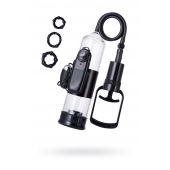 Вакуумная помпа A-toys с вибропулей и эрекционными кольцами - A-toys - в Арзамасе купить с доставкой