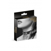 Узенький ошейник из полиуретана с кольцом - Bijoux Pour Toi - купить с доставкой в Арзамасе