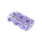 Фиолетовая насадка на пенис Rings Armour - Lola Games - в Арзамасе купить с доставкой